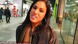 German amateur latina teen public pick up in shopping center and reale female orgasm pov