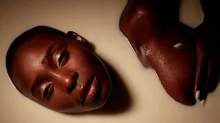 Hot ass ebony girl Zaawaadi moans during wild interracial sex