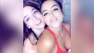Sexy pornstars Abbie Maley together with Lena The Advert love playing with fingers